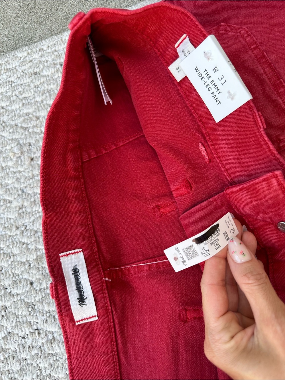 Madewell The Emmy Wide-Leg Pant 31 - Picture 9 of 9